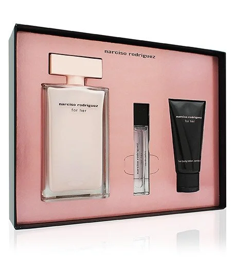 For Her 2024 dárková sada 100 ml + tělové mléko 50 ml + parfémovaná voda parfémovaná voda pro ženy