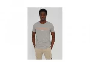 Ecoalf Natal Japan Because T-shirt Man Grey Melange