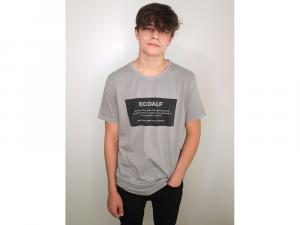 Ecoalf Natal Label T-shirt Man Dark Khaki