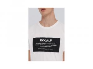 Ecoalf Natal Label T-shirt Man White