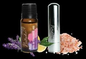 Natasha Aroma sada s inhalátorem - Relax - uklidňující levandule a citron
