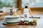 Natasha Gel na nádobí z kaštanů Citronová tráva 3 l - bojovník s mastnotou šetrný k pokožce