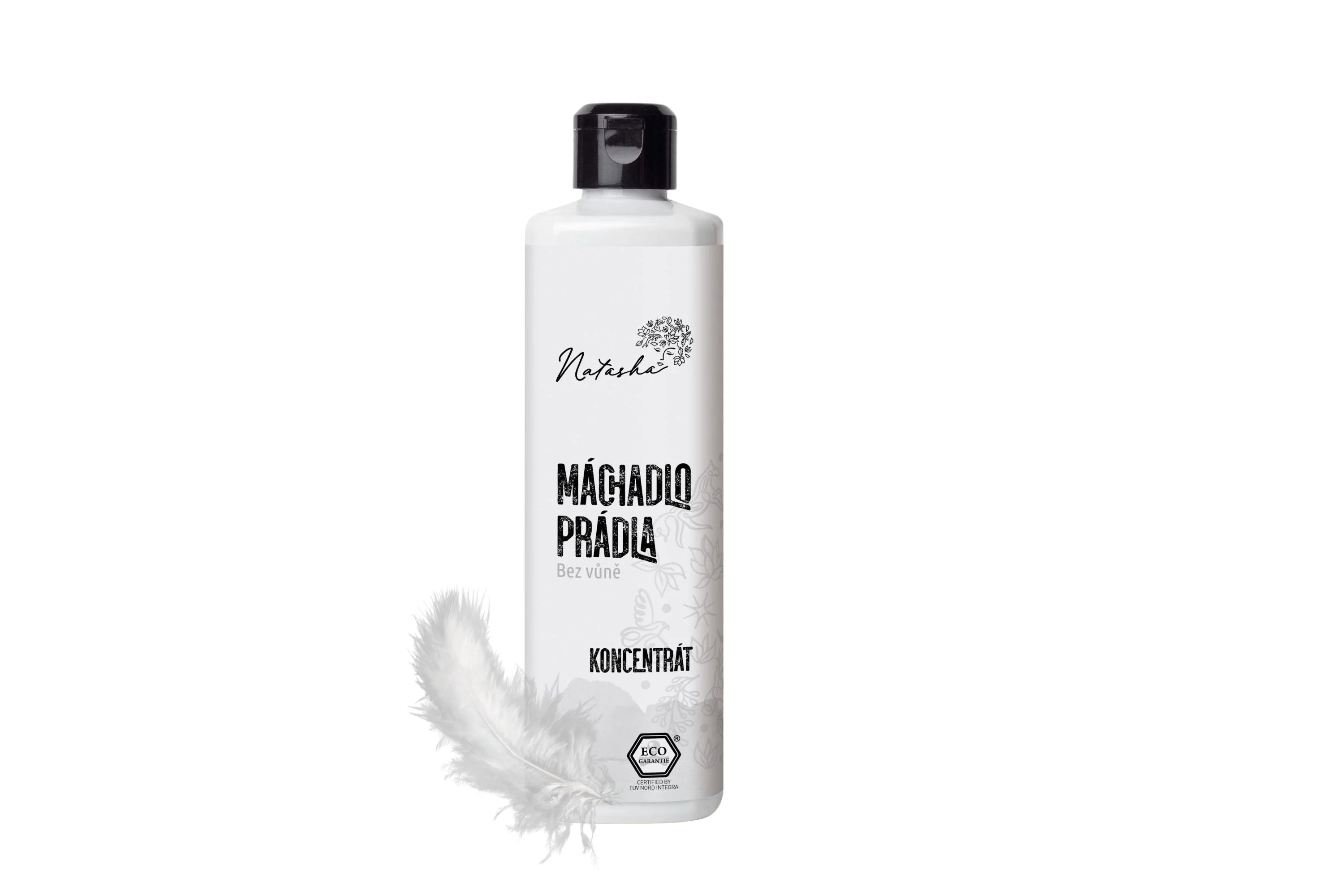 Natasha Máchadlo prádla bez vůně - koncentrát 500 ml - chrání oblečení i vaši pokožku