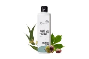 Natasha Prací gel z kaštanů Sport - koncentrát 500 ml - 33 pracích dávek v 500 ml