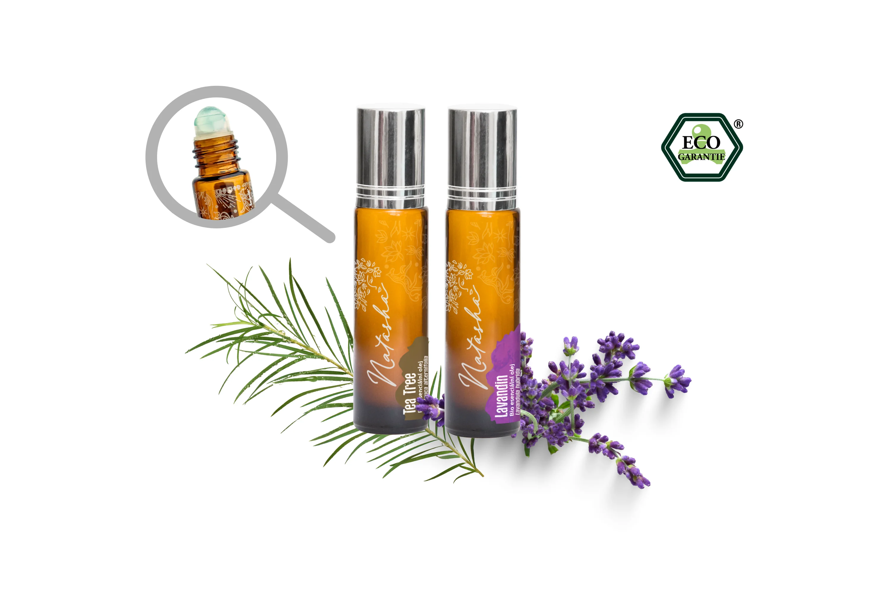 Natasha Roll-on Esenciální olej Tea Tree BIO (10 ml) - malý pomocník na cesty