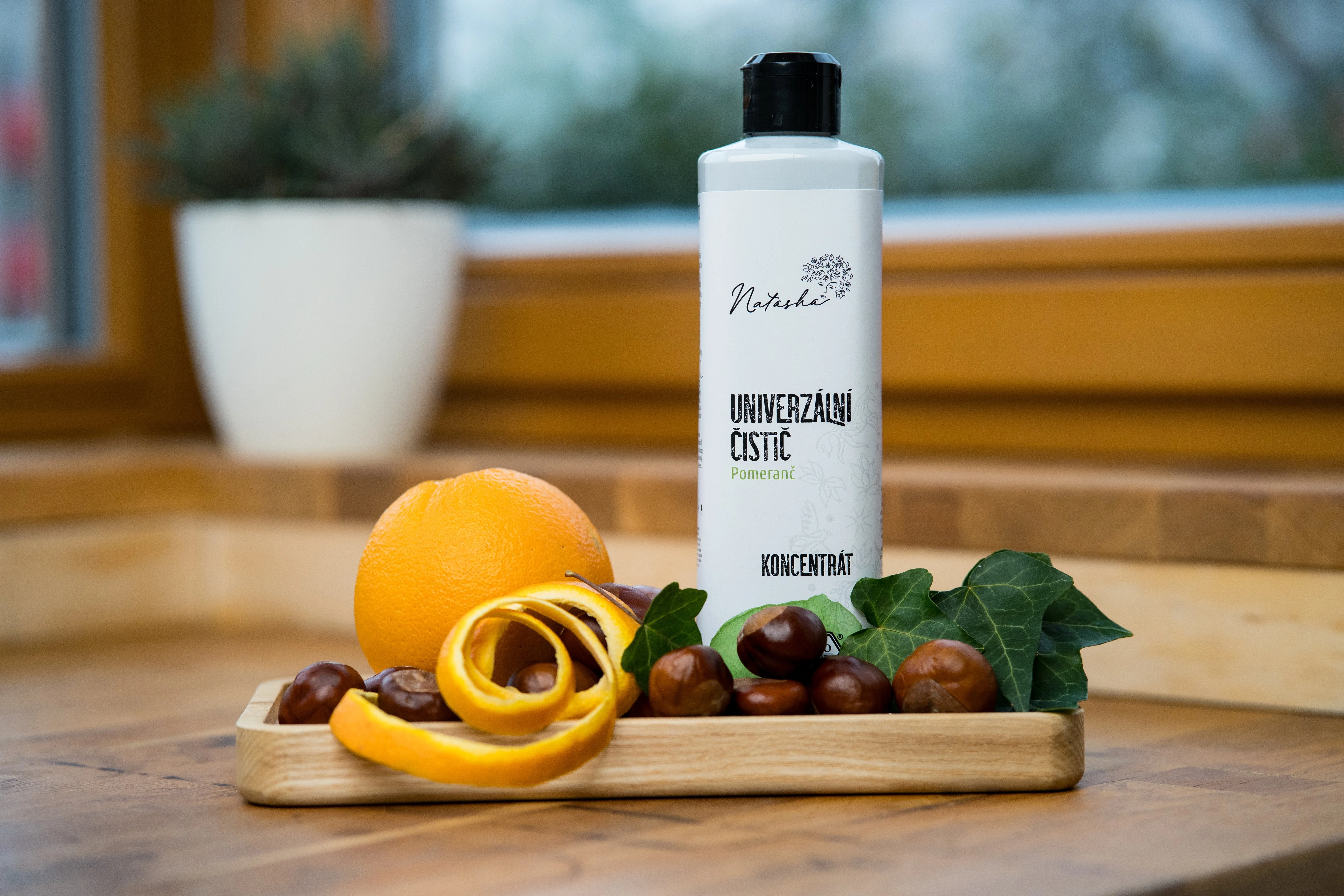 Natasha Univerzální čistič Pomeranč - koncentrát 500 ml - vhodný na všechny povrchy