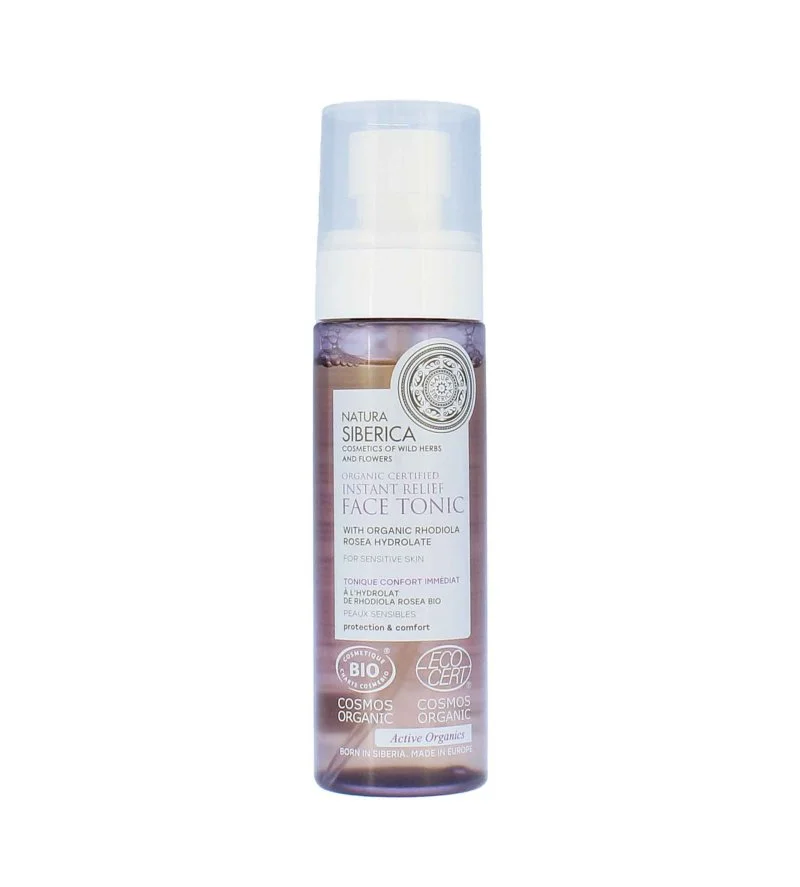 Organic Certified Instant Relief přírodní tonikum pro citlivou pleť 100 ml