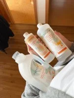 Natuty Máchadlo prádla s vůní citronu 1 l