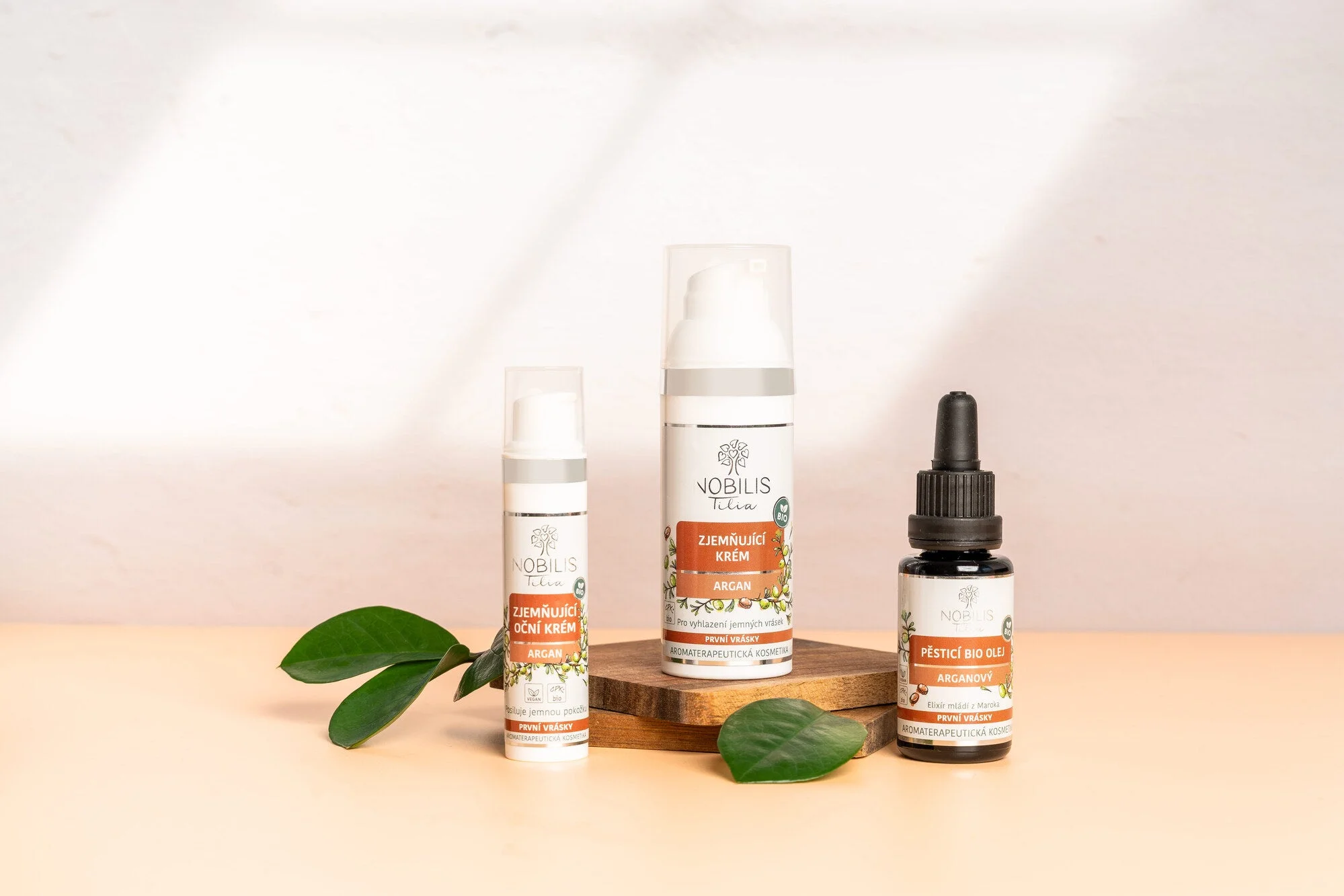 Nobilis Tilia Zjemňující krém Argan BIO 2 ml - vzorek - exp. 06/2026 - extra porce vitality