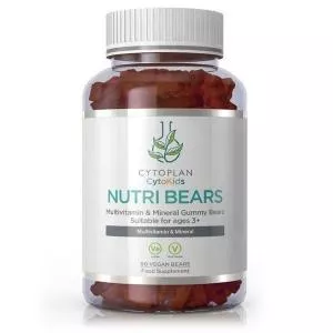 Cytoplan Nutri Bears - gumoví medvídci, multivitamin pro děti, jahoda 90ks