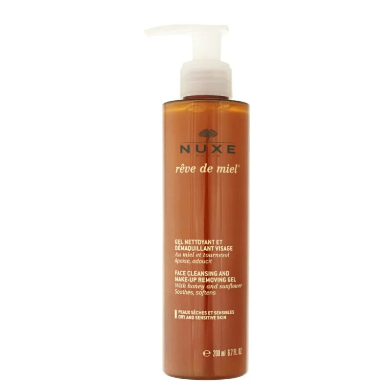 Rêve de Miel Face Cleansing and Makeup Removing Gel 200 ml