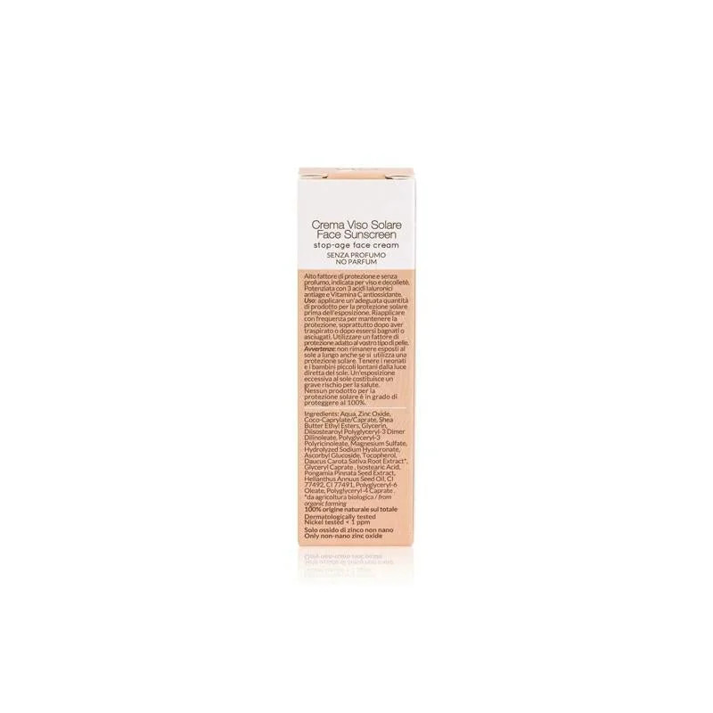 Officina Naturae Opalovací krém na obličej SPF 50 - zpevňující (30 ml) - pro všechny druhy pleti
