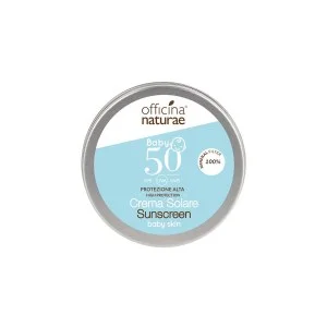 Officina Naturae Opalovací krém pro děti a citlivou pokožku SPF 50 v plechové dóze (75 ml) - bez parfemace