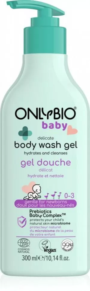 OnlyBio Jemný mycí gel pro miminka (300 ml) - vhodný hned od narození