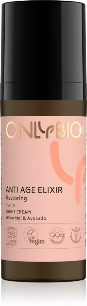 OnlyBio Obnovující noční pleťový krém Anti Age Elixir (50 ml)