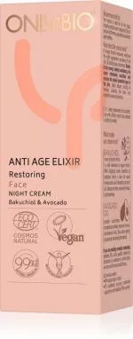 OnlyBio Obnovující noční pleťový krém Anti Age Elixir (50 ml)