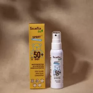 Solar Tea Opalovací sprej pro děti SPF 50+(100 ml) bez parfemace