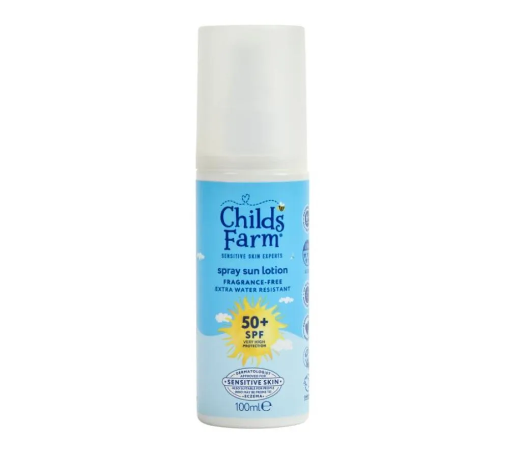 Childs Farm Opalovací sprej s SPF 50+, 100 ml