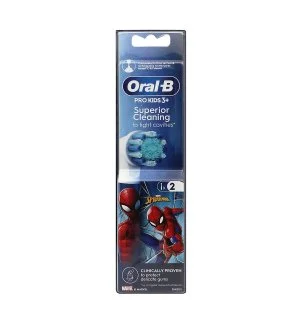Oral-B Pro Kids 3+ Spiderman náhradní hlavice 2 ks