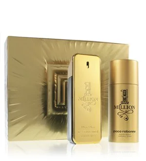 Paco Rabanne 1 Million dárková sada 100 ml + deosprej toaletní voda pro muže