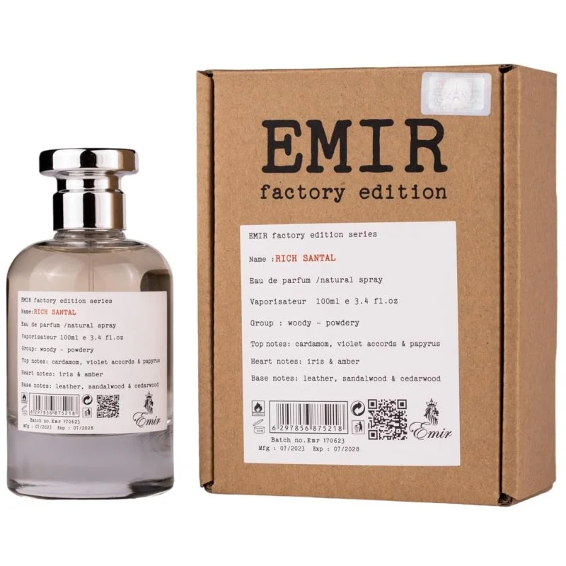 Rich Santal Emir Factory Edition parfémovaná voda unisex 100 ml