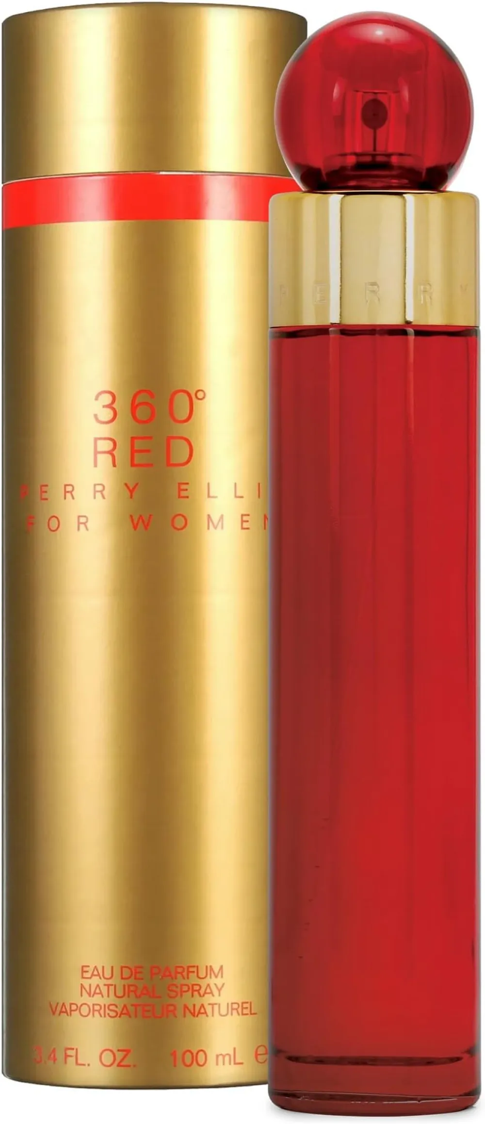 360° Red For Women toaletní voda pro ženy 100 ml