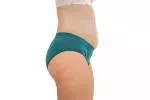 Pinke Welle Menstruační kalhotky Bikiny azurové - stř. a slabá menstruace (M)