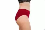 Pinke Welle Menstruační kalhotky Bikiny červené - stř. a slabá menstruace (M)