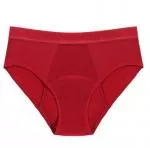 Pinke Welle Menstruační kalhotky Bikiny červené - stř. a slabá menstruace (M)
