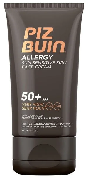 Piz Buin Allergy opalovací krém na obličej SPF 50+