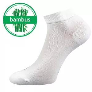 Lonka Ponožky bambusové nízké bílé 