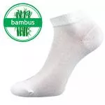 Lonka Ponožky bambusové nízké bílé