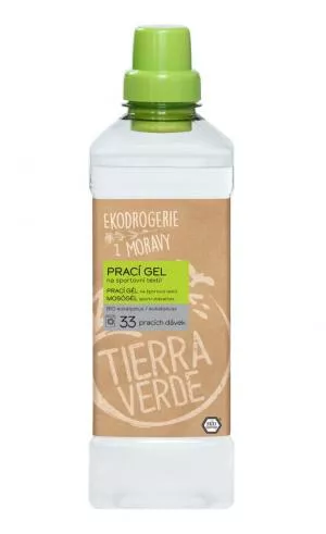 Tierra Verde Prací gel na sportovní textil s BIO eukalyptovou silicí 1 l
