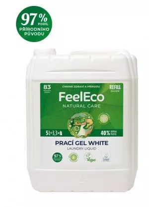 FeelEco Prací gel white 5L