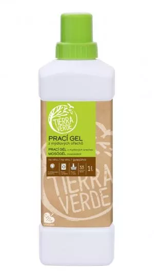 Tierra Verde Prací gel z mýdlových ořechů na vlnu a funkční textil 