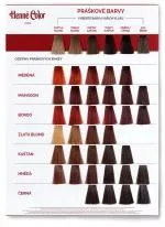 Henné Color Prášková rostlinná barva na vlasy Premium Végétal 100g Černá