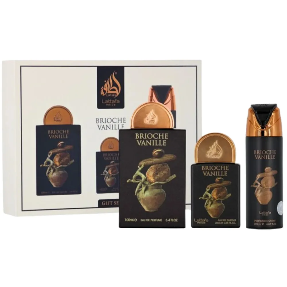 Pride Brioche Vanille EDP 100 ml + EDP 20 ml + DEO ve spreji 200 ml UNISEX 1 ks