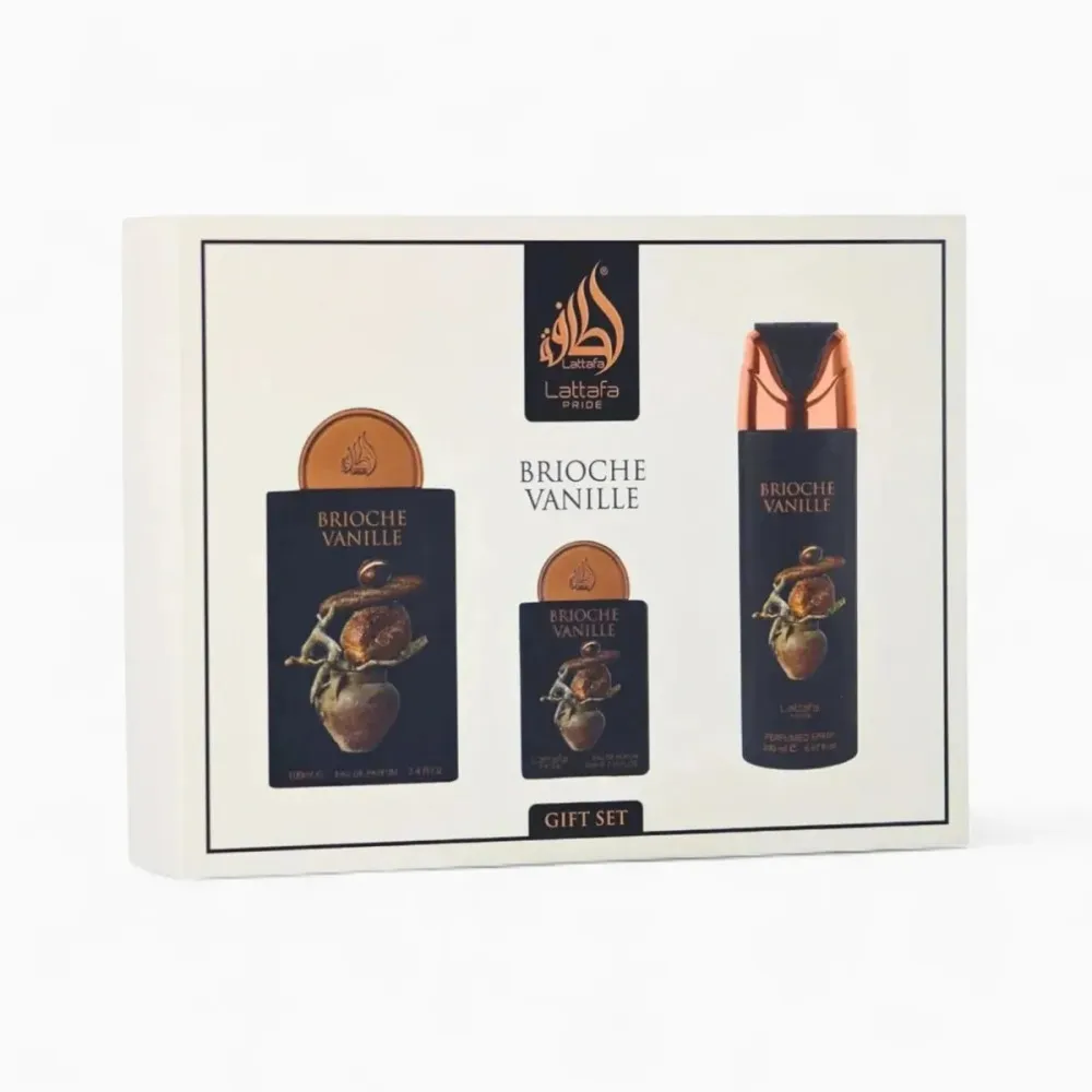 Pride Brioche Vanille EDP 100 ml + EDP 20 ml + DEO ve spreji 200 ml UNISEX 1 ks