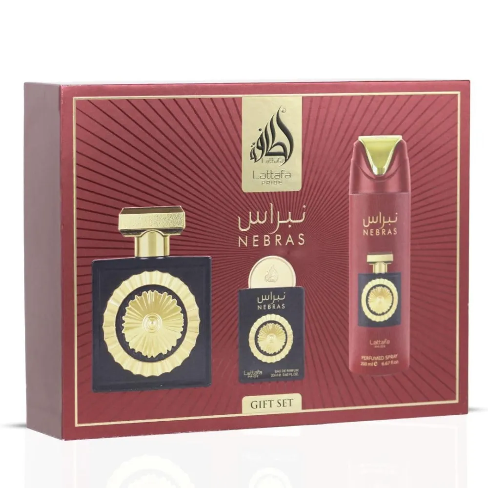 Pride Nebras EDP 100 ml + EDP 20 ml + DEO ve spreji 200 ml UNISEX 1 ks