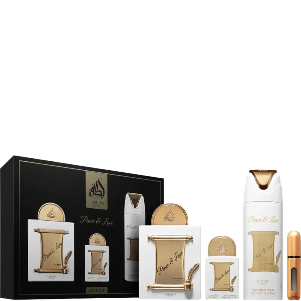 Pride Peace & Love EDP 100 ml + EDP 20 ml + DEO ve spreji 200 ml UNISEX 1 ks