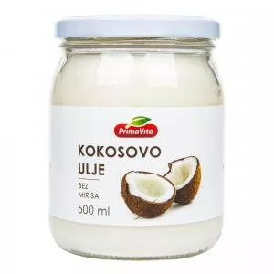 Prima Vita Olej kokosový dezodorizovaný 500 ml   PRIMAVITA
