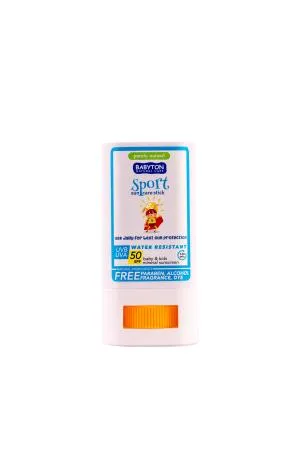 Babyton Přírodní opalovací krém v tyčince SPORT SPF50 20 g
