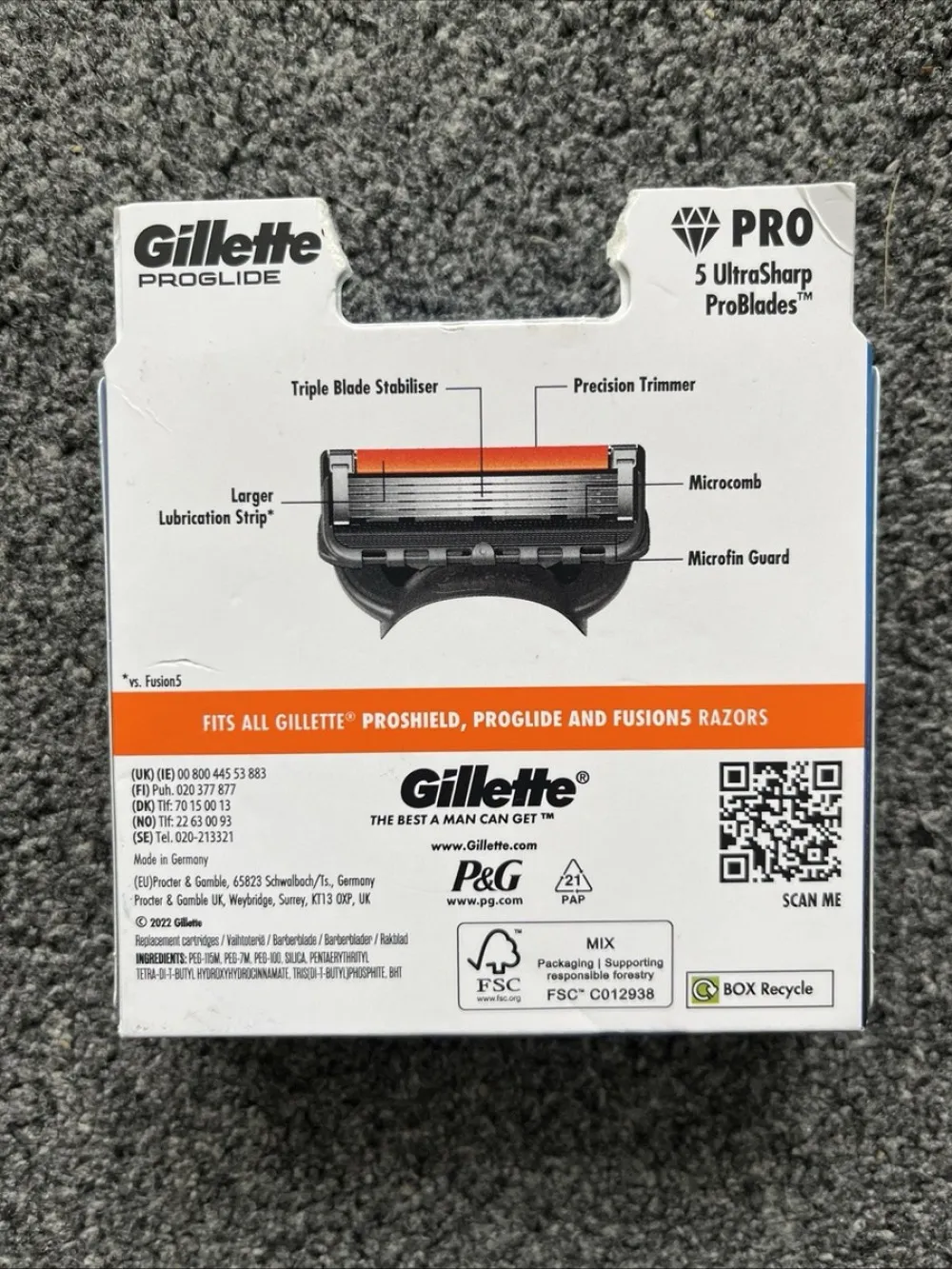 ProGlide náhradní břity 8 ks pro muže