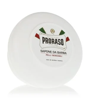 PRORASO White mýdlo na holení pro citlivou pokožku