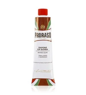 PRORASO Red mýdlo na holení pro tvrdé vousy v tubě