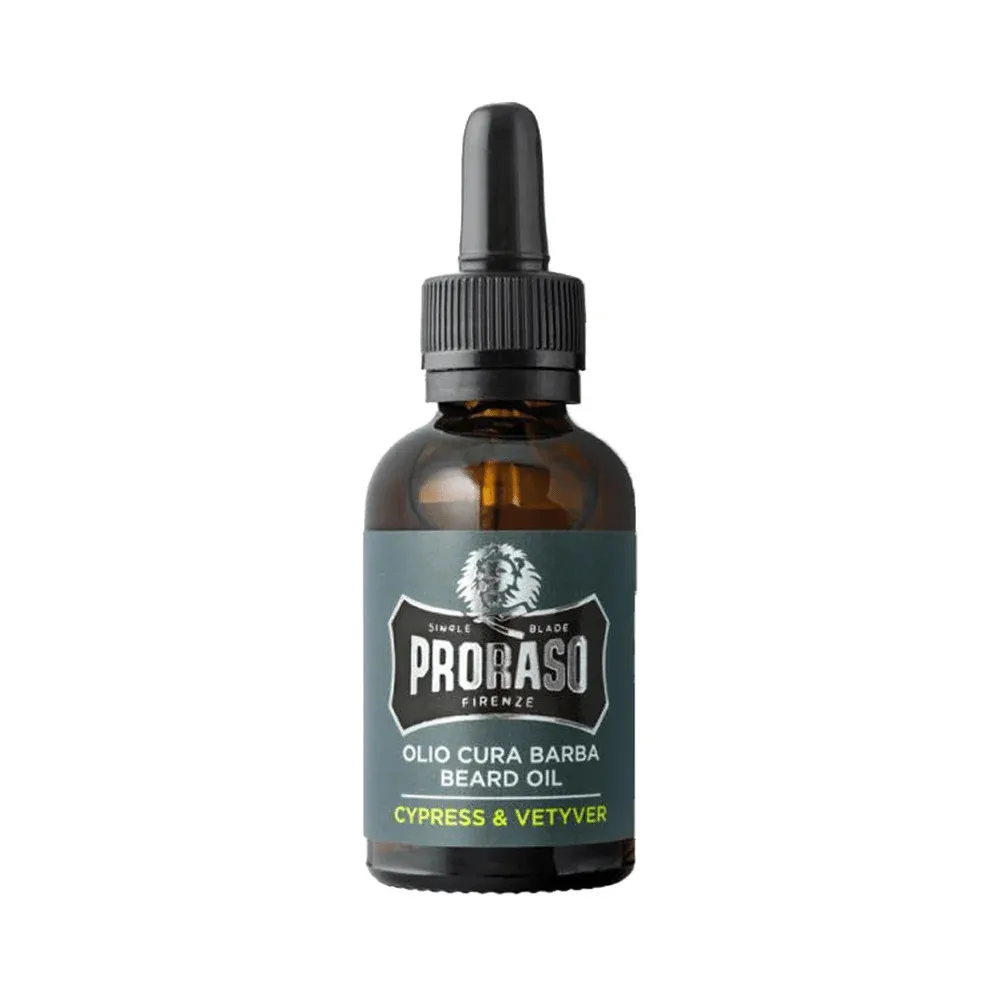Cypress & Vetyver olej na vousy 30 ml
