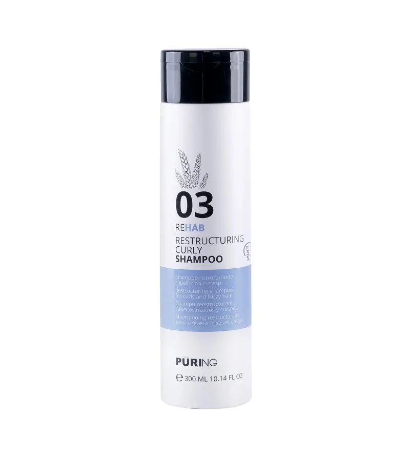 03 Rehab Restructuring Curly Shampoo restrukturalizační šampon pro kudrnaté a krepaté vlasy 300 ml