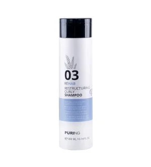 PURING 03 Rehab Restructuring Curly Shampoo restrukturalizační šampon pro kudrnaté a krepaté vlasy