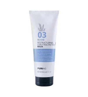 PURING 03 Rehab Restructuring Curly Multi Action Mask intenzivní hydratační maska pro kudrnaté, vlnité a krepaté vlasy