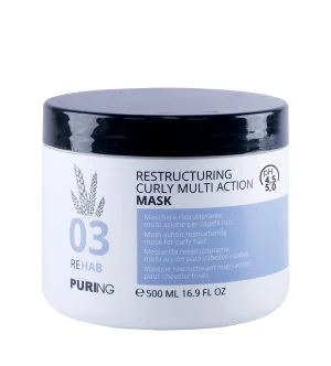 PURING 03 Rehab Restructuring Curly Multi Action Mask intenzivní hydratační maska pro kudrnaté, vlnité a krepaté vlasy
